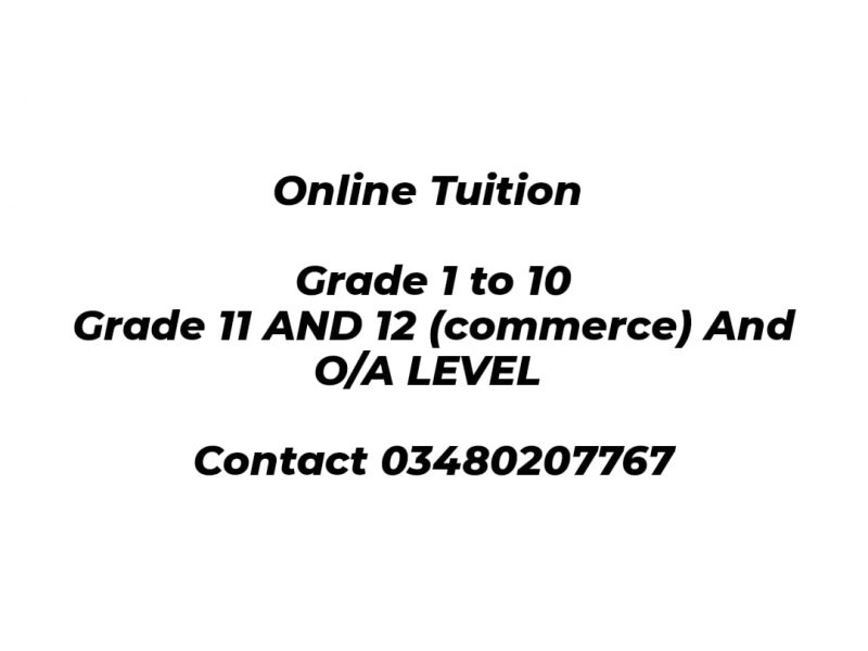 Online Tuition